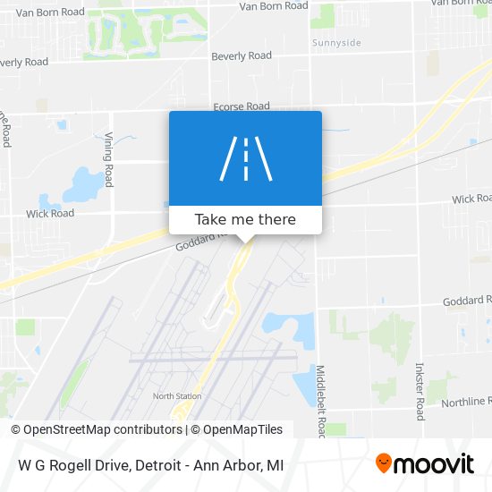 Mapa de W G Rogell Drive