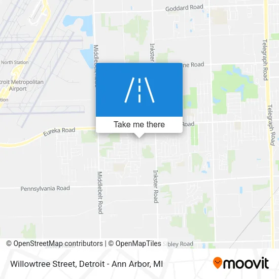 Willowtree Street map