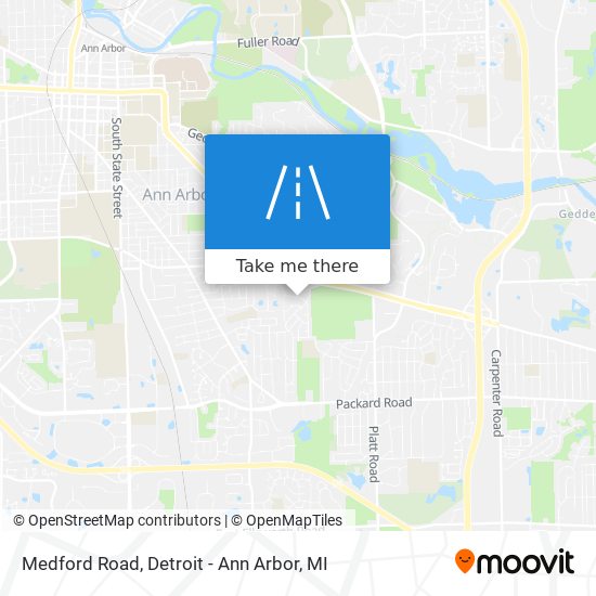 Medford Road map