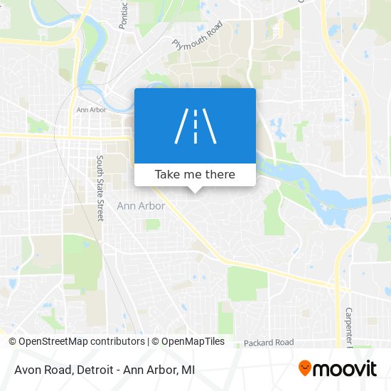 Avon Road map