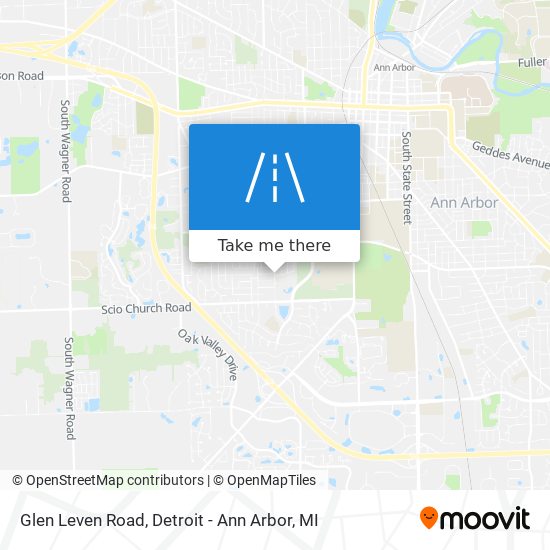 Mapa de Glen Leven Road
