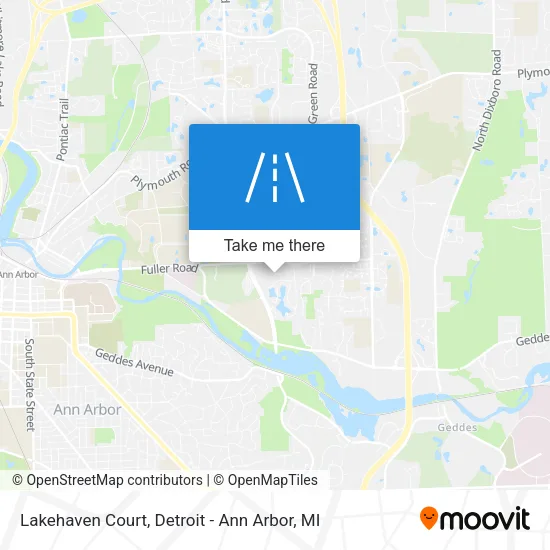 Lakehaven Court map