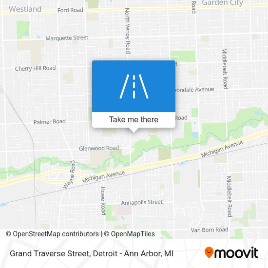 Grand Traverse Street map
