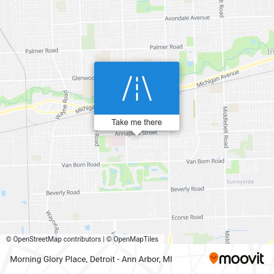 Mapa de Morning Glory Place