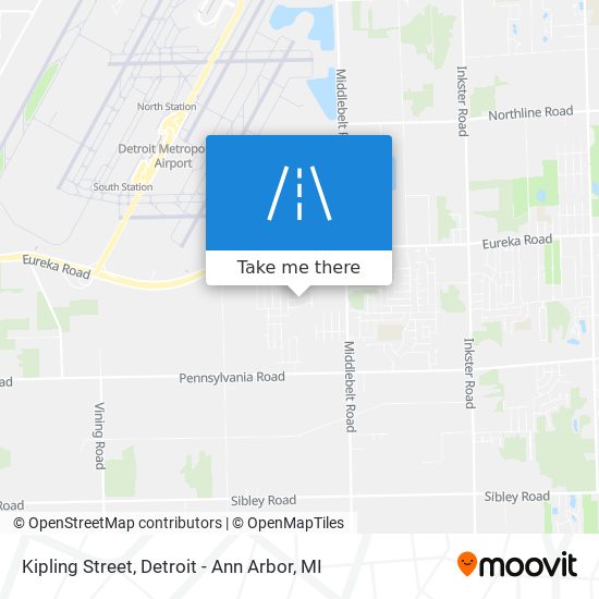 Kipling Street map