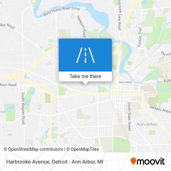 Harbrooke Avenue map