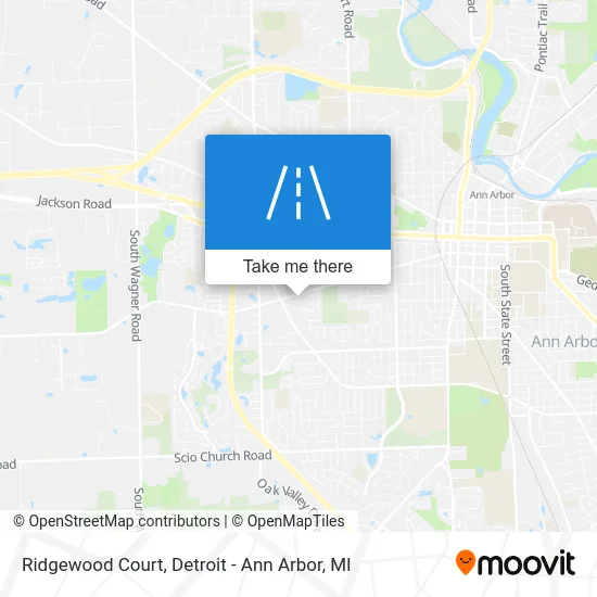 Ridgewood Court map