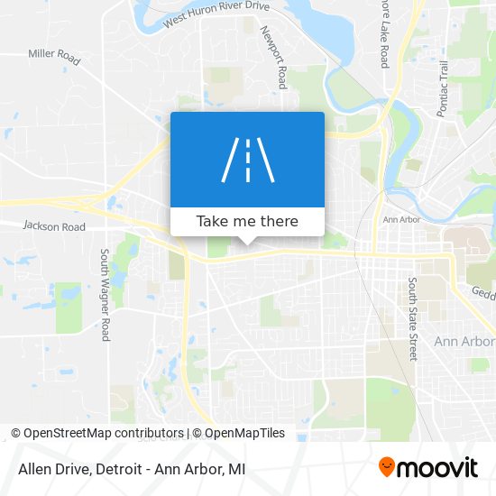 Mapa de Allen Drive