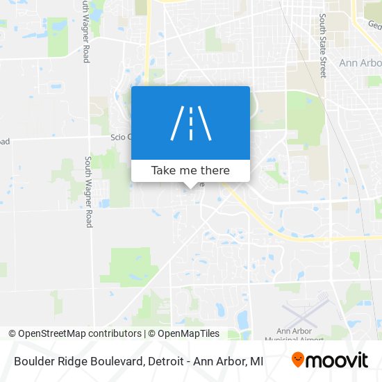 Mapa de Boulder Ridge Boulevard