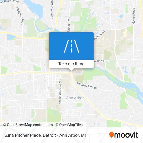 Zina Pitcher Place map