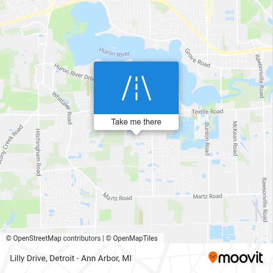 Lilly Drive map
