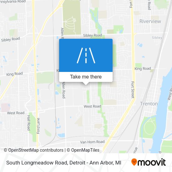 South Longmeadow Road map