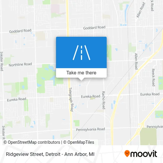 Ridgeview Street map