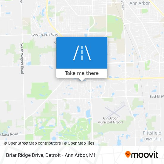 Mapa de Briar Ridge Drive