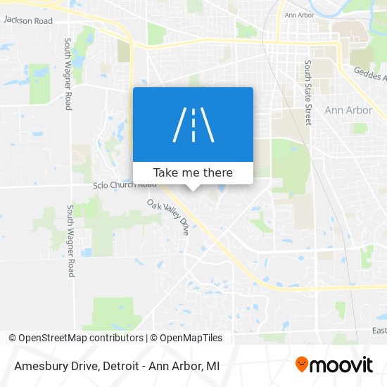 Mapa de Amesbury Drive