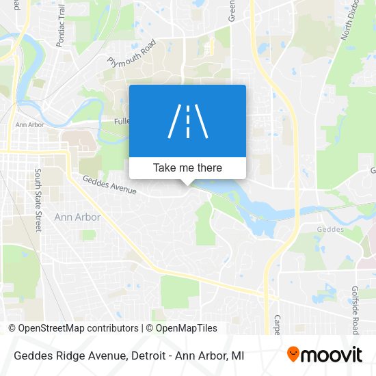 Mapa de Geddes Ridge Avenue