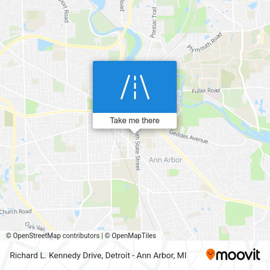 Mapa de Richard L. Kennedy Drive