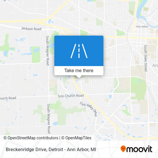 Mapa de Breckenridge Drive