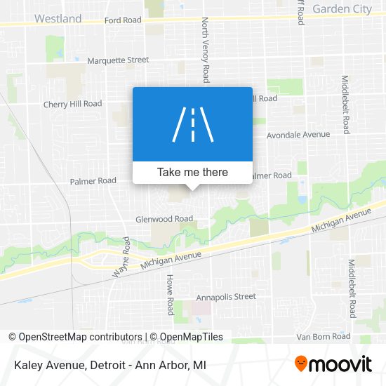 Mapa de Kaley Avenue