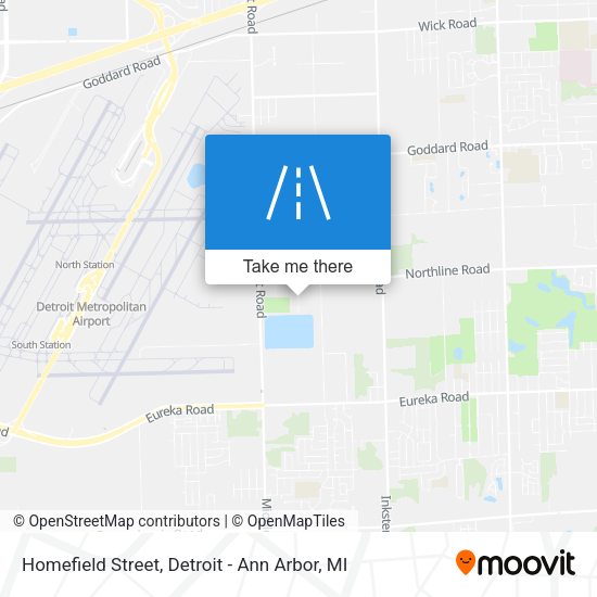Mapa de Homefield Street