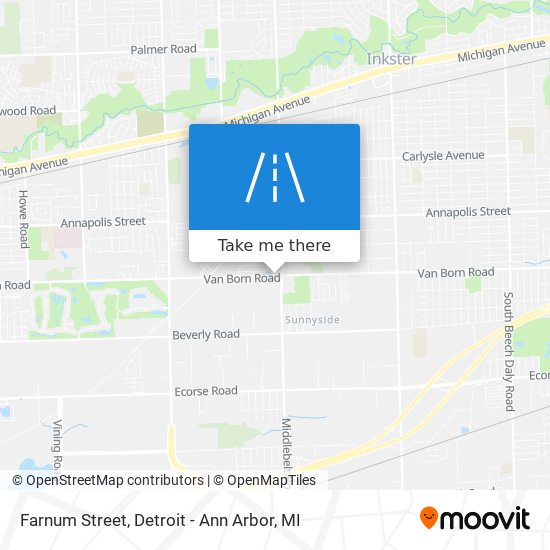 Farnum Street map