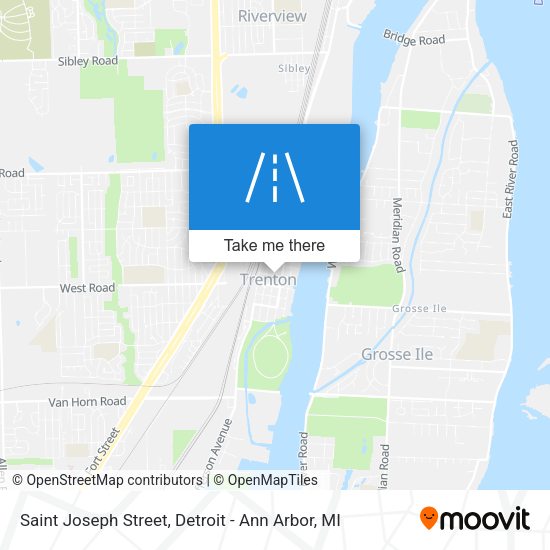 Saint Joseph Street map