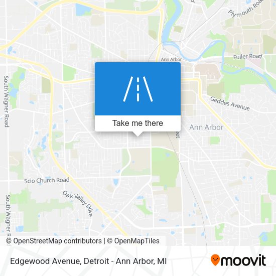 Mapa de Edgewood Avenue