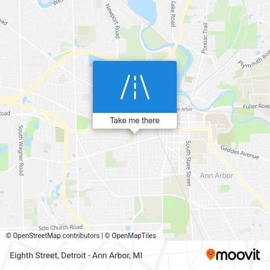 Mapa de Eighth Street