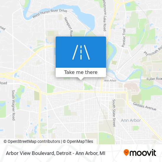 Mapa de Arbor View Boulevard