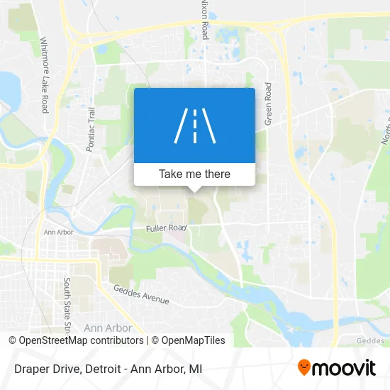 Draper Drive map