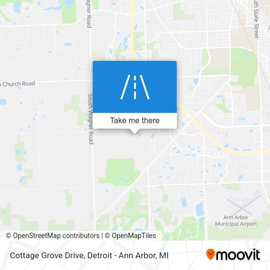 Cottage Grove Drive map