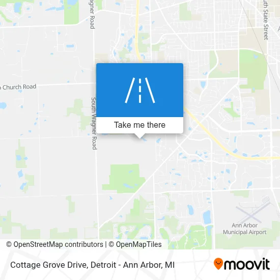 Cottage Grove Drive map