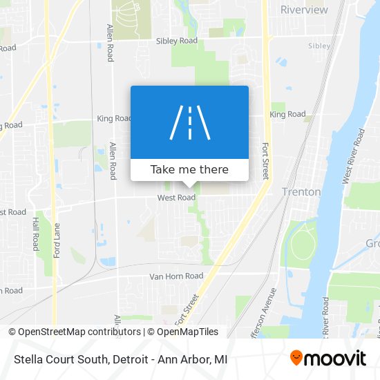 Mapa de Stella Court South