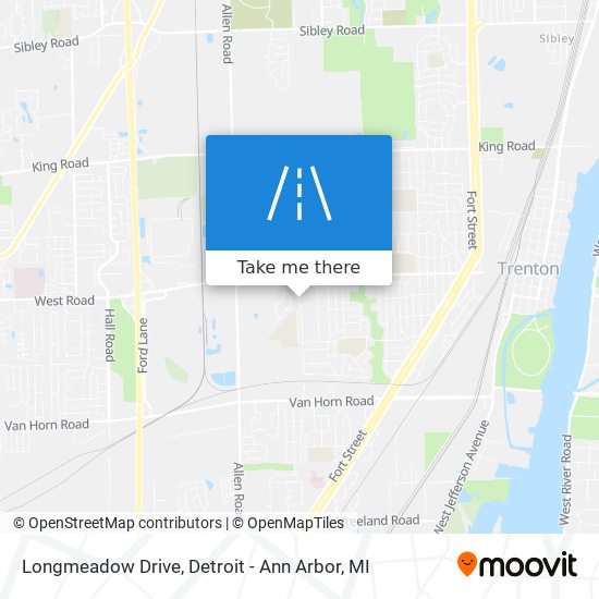 Longmeadow Drive map