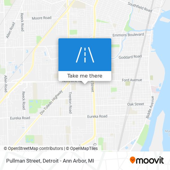 Mapa de Pullman Street