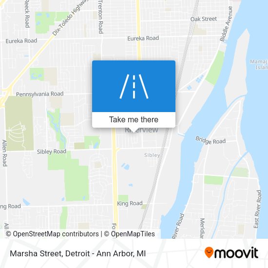 Mapa de Marsha Street