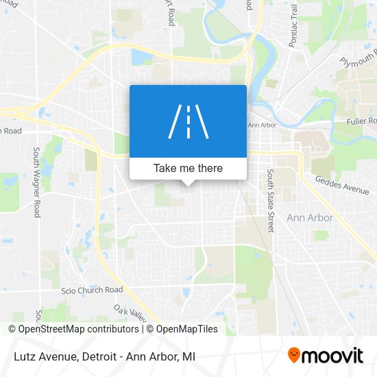 Mapa de Lutz Avenue