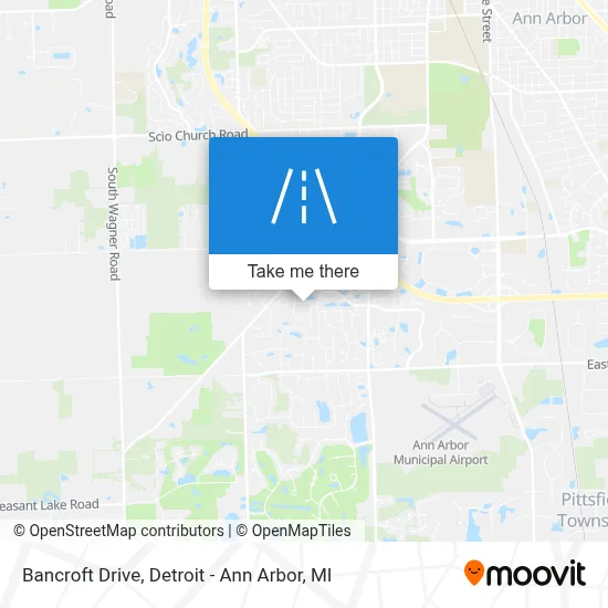 Bancroft Drive map