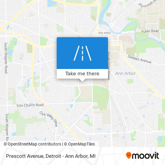 Mapa de Prescott Avenue