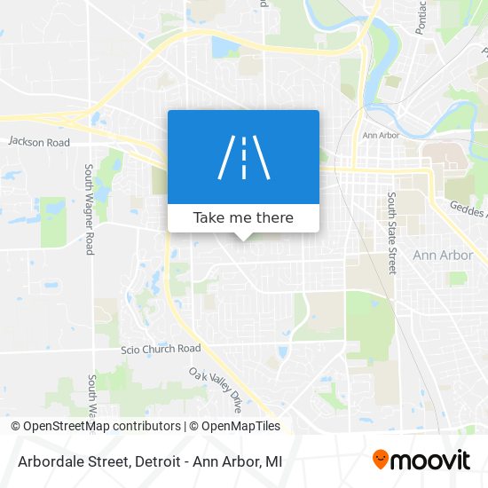 Arbordale Street map