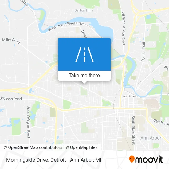 Morningside Drive map