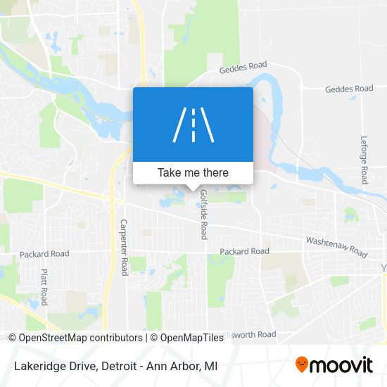Mapa de Lakeridge Drive