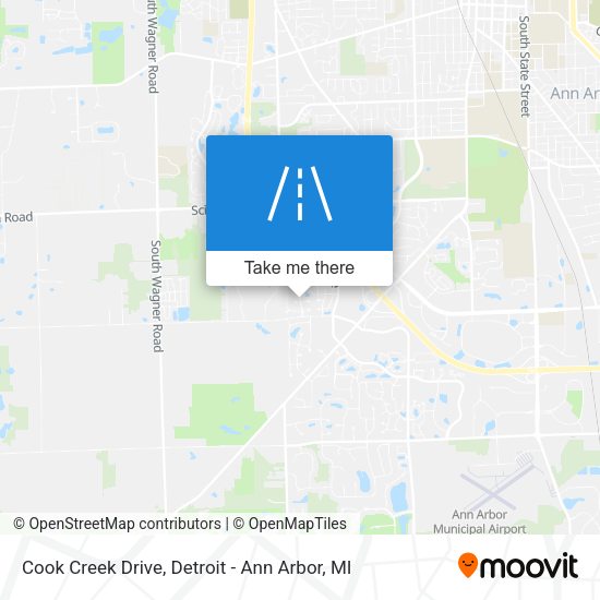 Mapa de Cook Creek Drive
