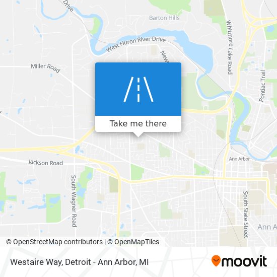 Westaire Way map