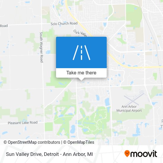 Mapa de Sun Valley Drive