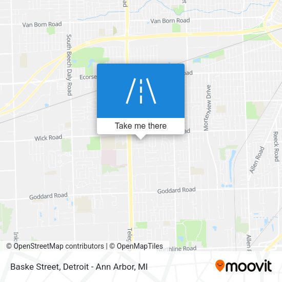 Mapa de Baske Street