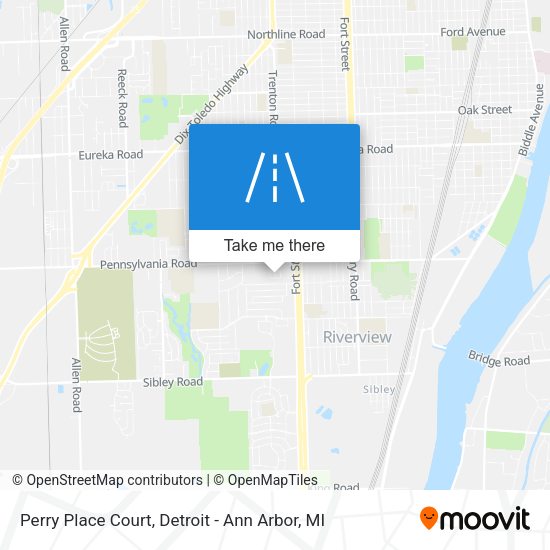 Mapa de Perry Place Court