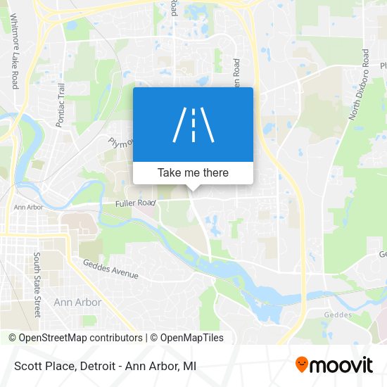 Mapa de Scott Place