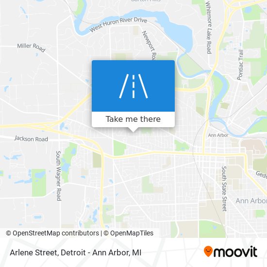 Mapa de Arlene Street