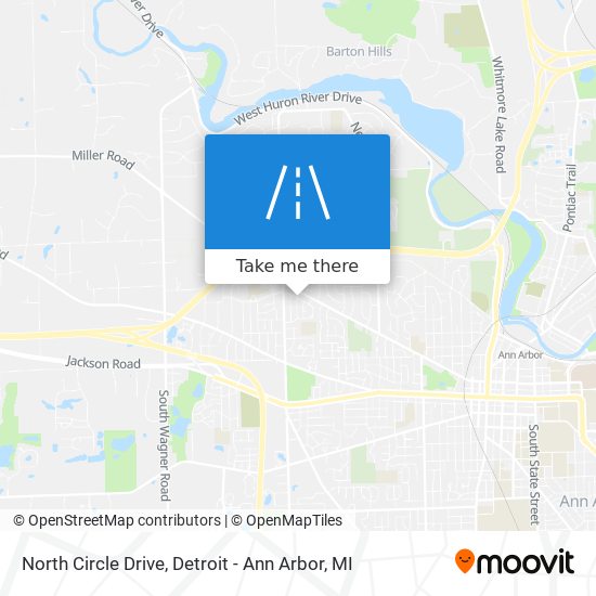 Mapa de North Circle Drive